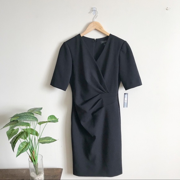 Tahari Black Mini Dress - Picture 1 of 5